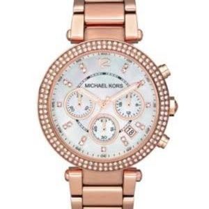 Michael Kors Parker Rose Gold Bracelet Watch